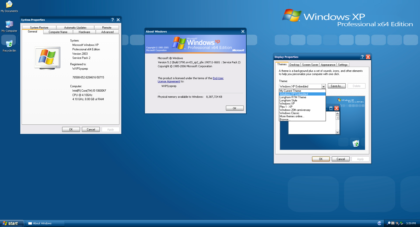 XP2ESD desktop XP2ESD desktop